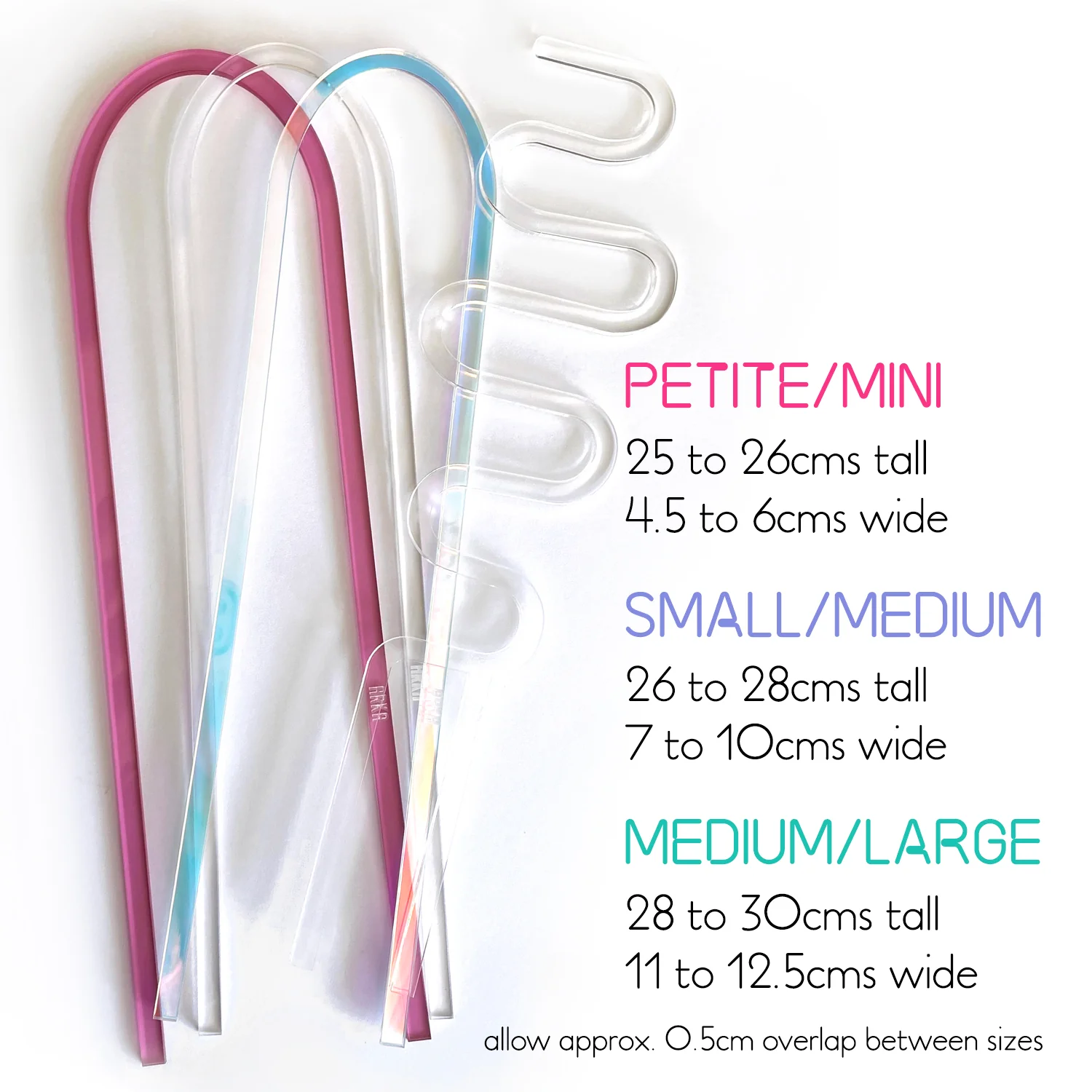 Arka™ Trellis - Petite Mini - CLEAR RAINBOW IRIDESCENT - Image 6