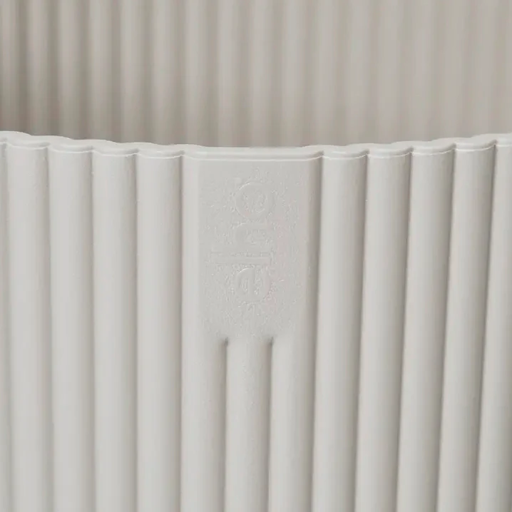 Cover Pot - Elho Vibes - 14cm Eggshell White - Image 5