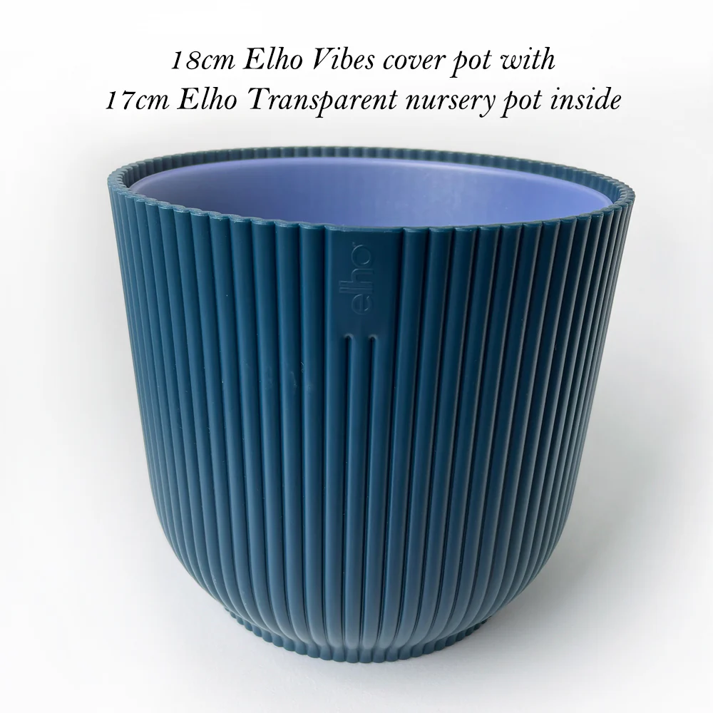 Cover Pot - Elho Vibes - 18cm Ocean - Image 3