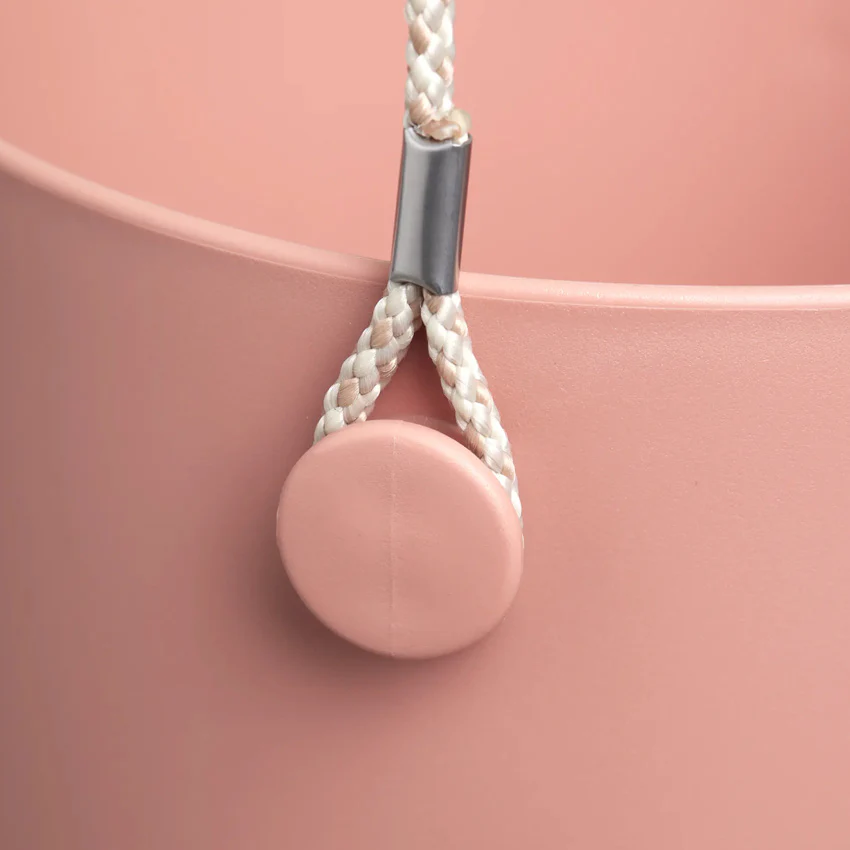 Elho Swing Stackable Hanging Pot - 100% Recycled - 18cm Watermelon Rose - Image 4