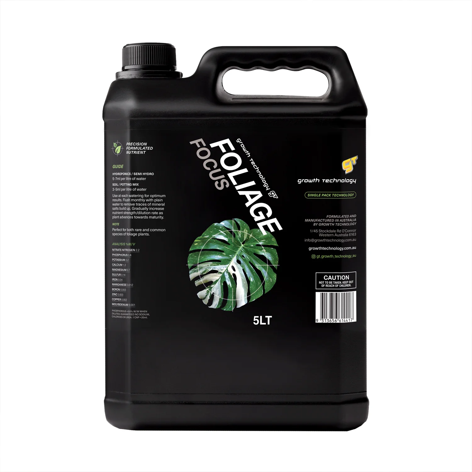 Growth Technology FOLIAGE Focus - 5 litre - Image 6
