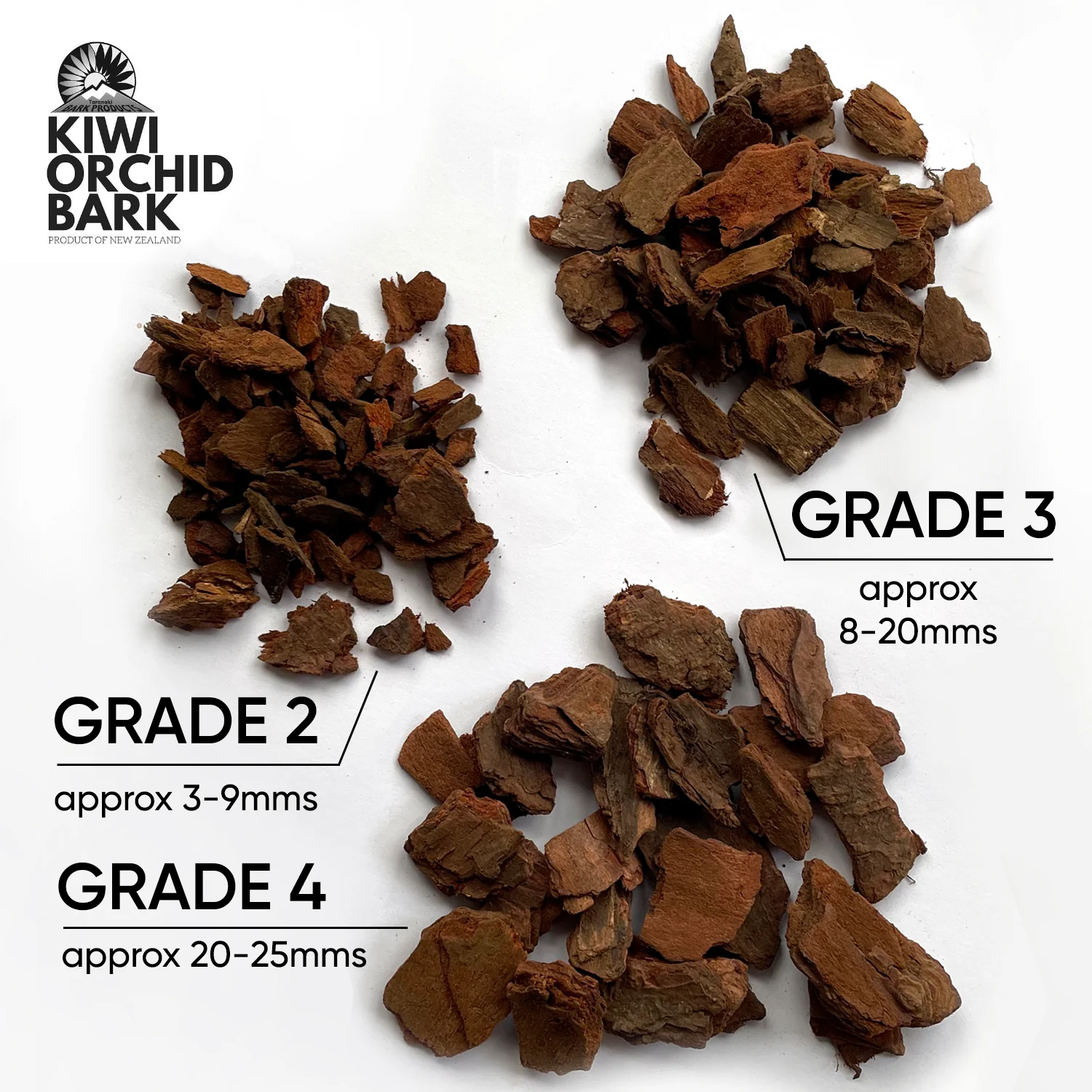 Kiwi Orchid Bark - Grade 3 - 2 litres - Image 3