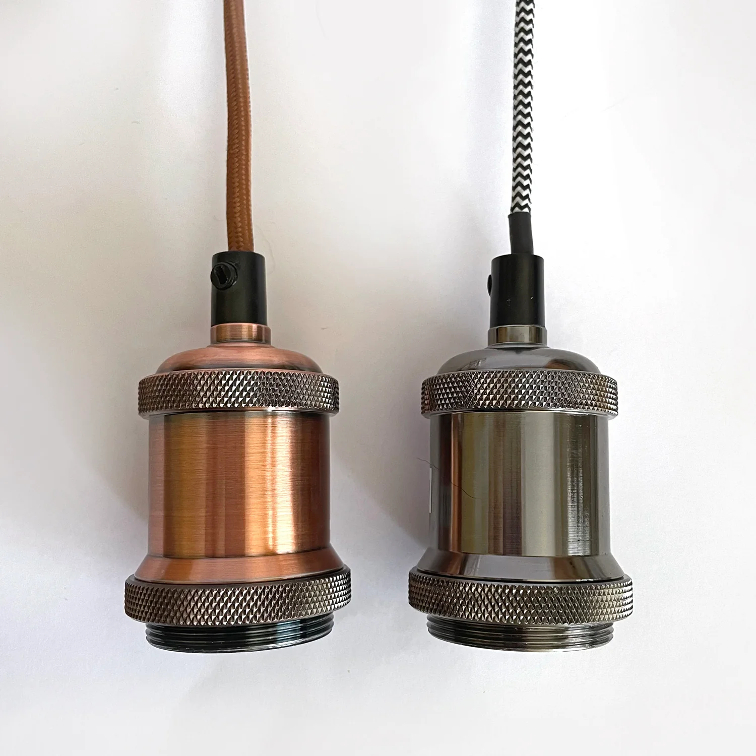 Grow Light Hanging Pendant Cord Kit NZ Plug - E27 60w 2 metres - COPPER - Image 4