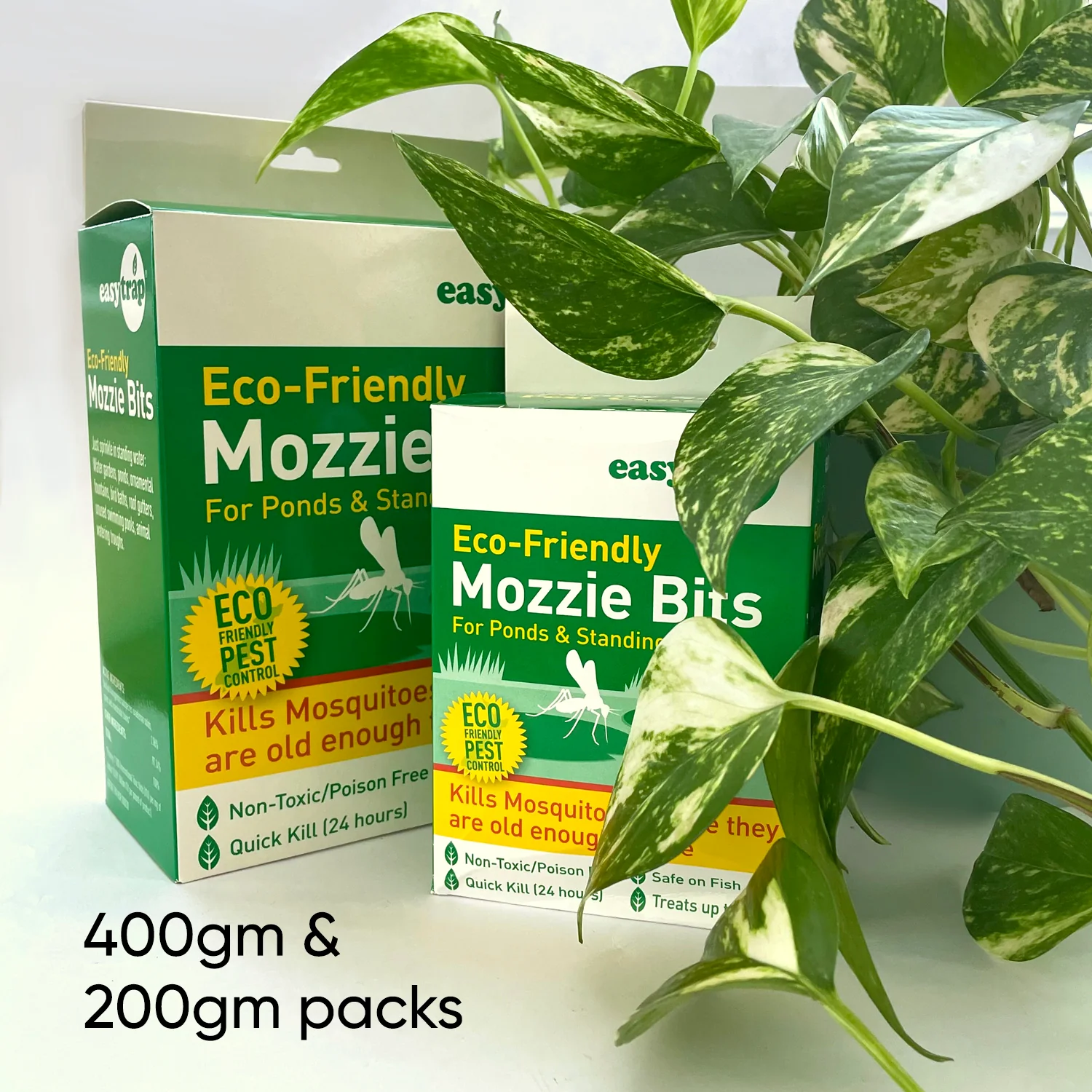 Mozzie Bits - treats Fungus Gnats & Mosquitoes - 200 gms - Image 3