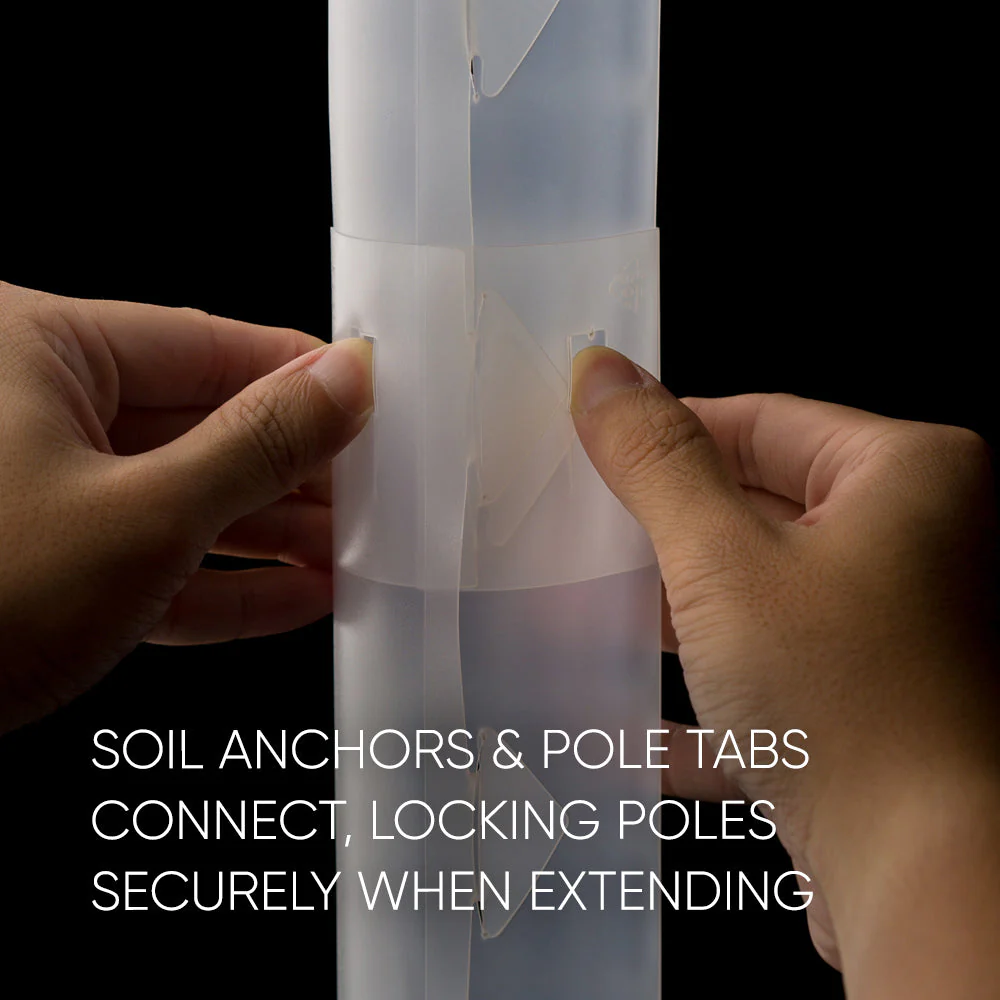 Thiccly GrowPole™ 2.0 Pro - Clear MEDIUM 40cm [from $11 each] - Image 6